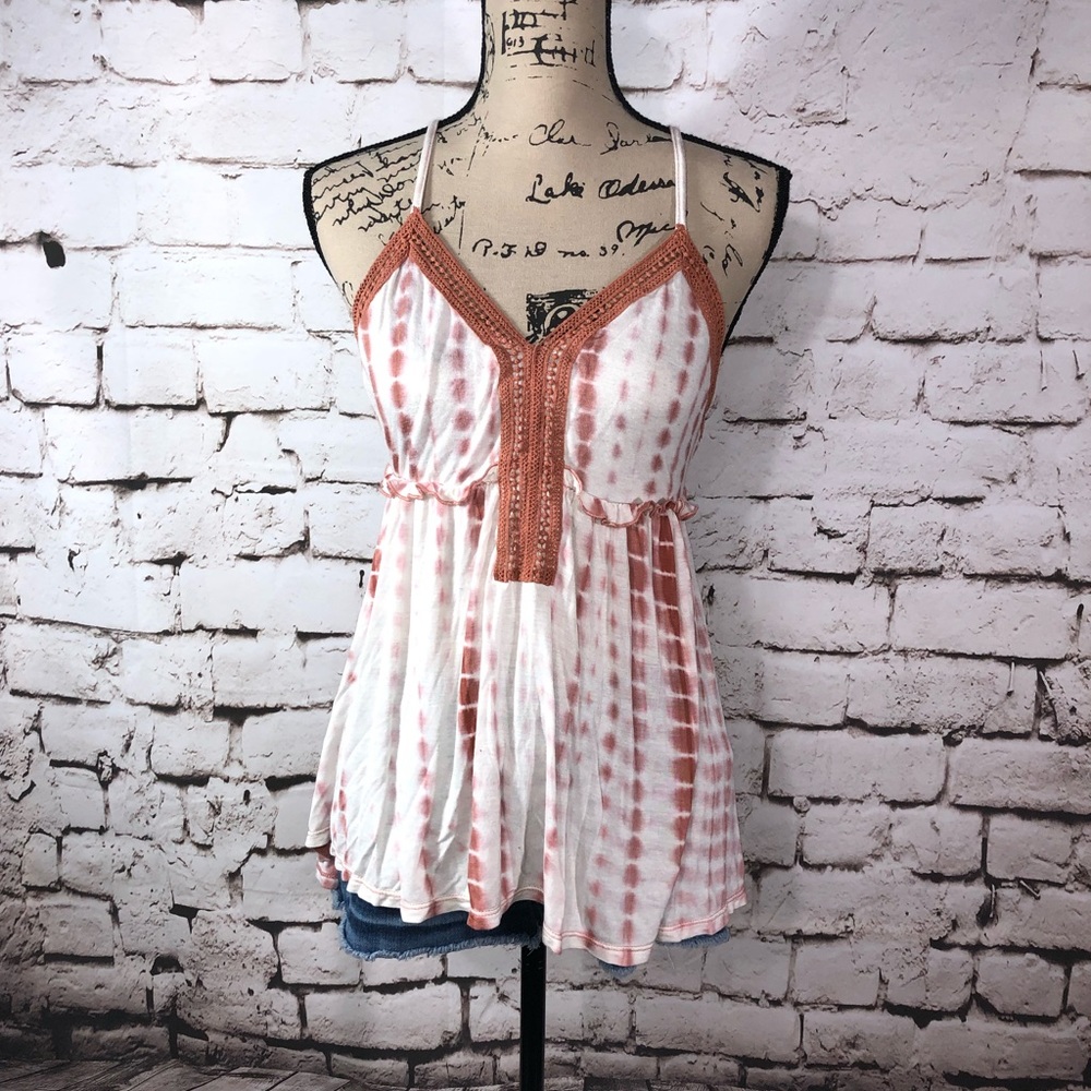 Crave Fame Tie Dye Halter Top